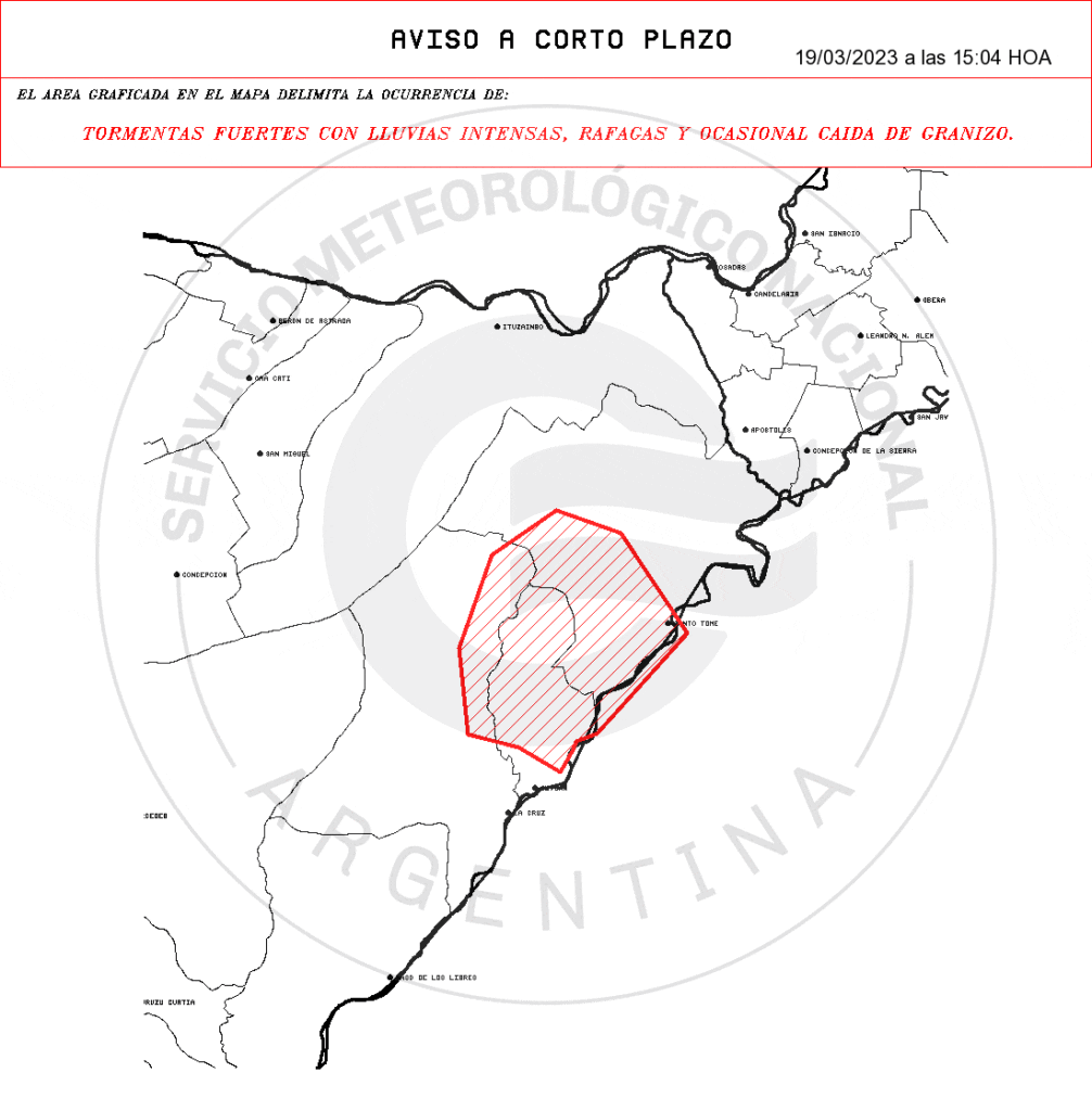 Emiten Cuatro Avisos Meteorológicos Por Fuertes Tormentas Con Lluvias ...