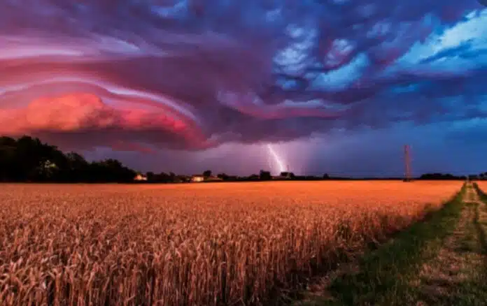 tormenta lluvia