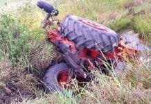 🔴 Tragedia: un trabajador murió aplastado tras el vuelco de un tractor en plena madrugada