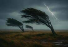 Emiten doble Alerta Meteorológica por tormentas, algunas localmente fuertes y vientos con ráfagas que pueden llegar a los 90 m/h