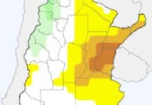Pronóstico climático trimestral para noviembre-diciembre 2025 y enero 2026