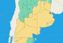 Alerta Meteorológica en 12 provincias: se esperan fuertes tormentas con granizo y ráfagas de hasta 90 km/h