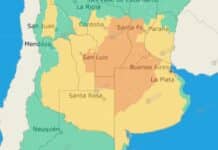 Alerta nivel Naranja y Amarillo por tormentas fuertes a severas: granizo, ráfagas extremas y lluvias intensas en la región