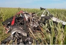 Cayó una avioneta en plena fumigación: el piloto fue hospitalizado de urgencia