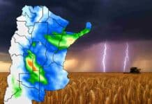 Pronóstico de lluvias hasta el 17 de noviembre