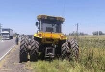 🚨 Violento choque entre un auto y un tractor: tres menores heridos