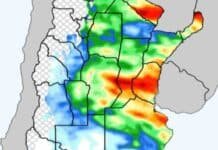 Pronóstico de lluvias hasta el 22 de diciembre