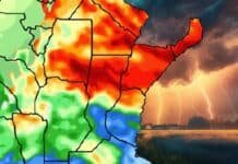 Pronóstico de lluvias hasta el 4 de enero