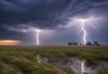 Fuertes tormentas acompañadas por actividad eléctrica, ocasional caída de granizo y abudante caída de agua: hay Alerta Meteorológica