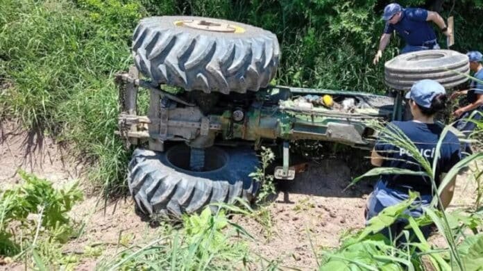 accidente tractor