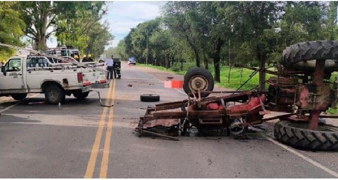 accidente tractor