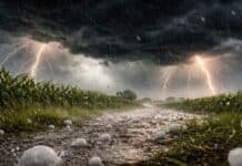 ⛈️ Alerta por tormentas severas: granizo, lluvias intensas y ráfagas que podrían superar los 90 km/h