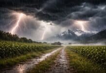 ⛈️ Tormentas fuertes y posibles eventos severos: lluvias intensas, ráfagas de hasta 90 km/h y granizo