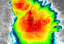 Seis avisos meteorológicos por fuertes tormentas, intensas lluvias y granizo