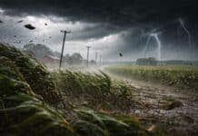 Alerta Meteorológica por tormentas fuertes y vientos intensos