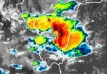 Informan seis Avisos Meteorológicos por tormentas fuertes, lluvias intensas, ráfagas y ocasional caída de granizo