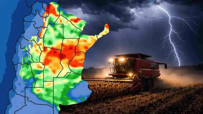 Alerta meteorológico por tormentas con viento, fuertes lluvias y calor extremo