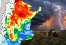 Pronóstico de lluvias hasta el 23 de marzo