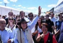 Bullrich llevó a Expoagro la nueva Ley Laboral y promete más baja de retenciones para el campo