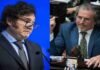 Retenciones cero y desregulación: el nuevo jefe de Agricultura en el Senado fija agenda para el campo Imagen de Javier Milei y Joaquín Benegas Lynch en contexto político, vinculados al debate sobre retenciones y medidas para el sector agropecuario en Argentina.