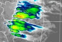 Hasta 70 mm de lluvia y posible granizo en ocho provincias bajo alerta