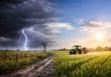 El tiempo para el campo del 3 al 5 de marzo: tormentas al inicio y mejora parcial después