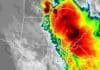 🟥 Se intensifican tormentas de hasta 100 mm: cuatro alertas complican al campo en varias provincias Radar meteorológico con tormentas severas sobre el Litoral argentino, con núcleos intensos en Corrientes, Chaco y Entre Ríos, asociados a lluvias de hasta 100 mm, actividad eléctrica y posible granizo