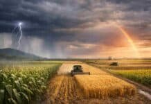 Tormentas y lluvias vuelven al campo: qué pasa con el clima en 15 provincias agrícolas entre jueves y sábado