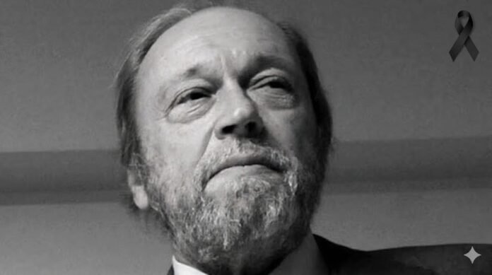 Hugo Biolcati en imagen de archivo con crespón negro tras su fallecimiento, ex presidente de la Sociedad Rural y figura del conflicto del campo en 2008.