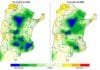 Se cortan las lluvias tras un abril con 121 mm y se abre una ventana clave para la cosecha Mapa comparativo de humedad del suelo en Argentina con escala de muy húmedo a muy seco durante abril 2026
