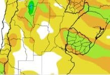Calor en el norte y lluvias desparejas hasta el 29 de abril: qué zonas recibirán más agua Mapa de precipitaciones en Argentina hasta el 29 de abril con lluvias desparejas y mayores acumulados en el noreste y sur del área agrícola