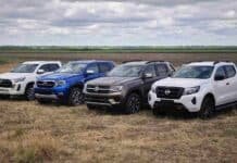 El mercado frena las subas: pickups desde $47 millones y hasta $99 millones en abril 2026 Pickups en un campo argentino utilizadas como herramienta de trabajo rural, representando el mercado de camionetas en abril 2026 y su impacto en el agro