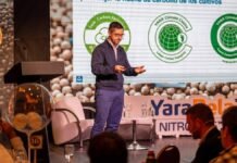 Fertilización en un solo paso: Yara lanza un nitrogenado con zinc que mejora rendimiento y eficiencia Presentación de fertilizantes Yara en evento agroindustrial con enfoque en nutrición eficiente y sustentabilidad