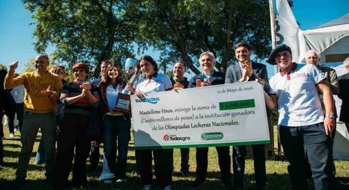 Escuela ganadora de las olimpíadas lecheras