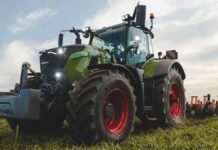 Fendt debuta en Agroactiva con agricultura inteligente, tractores de alta potencia y FarmENGAGE para gestionar el campo desde un solo lugar Tractor Fendt 700 Vario trabajando en un lote agrícola, imagen ilustrativa sobre maquinaria y tecnología agropecuaria.