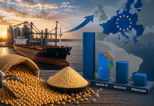 Santa Fe exporta a la UE más que Uruguay y Paraguay