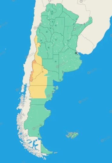 Alerta meteorológica 26 de julio