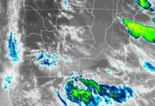 El SMN activa cuatro avisos inmediatos por tormentas y granizo en el Litoral Imagen satelital de tormentas fuertes sobre el Litoral argentino, con avisos para Corrientes, Misiones y Entre Ríos.