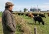 El ánimo de los productores sigue firme, pero cayó 2,7 % Productor agropecuario observa un rodeo bovino en un campo argentino, con silos al fondo, en una escena que ilustra la confianza del sector y el pulso de la ganadería.