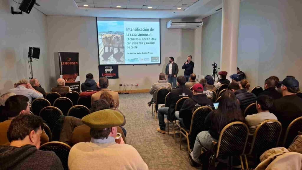 Charla técnica sobre la raza Limousin en La Rural 2026