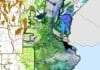 Cambia el mapa hídrico: aumentan los excesos en el este y se seca el centro Mapa de las reservas de agua en el suelo argentino, con excesos hídricos en Corrientes y Entre Ríos y menor humedad en sectores del centro del país