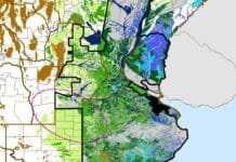 Cambia el mapa hídrico: aumentan los excesos en el este y se seca el centro Mapa de las reservas de agua en el suelo argentino, con excesos hídricos en Corrientes y Entre Ríos y menor humedad en sectores del centro del país