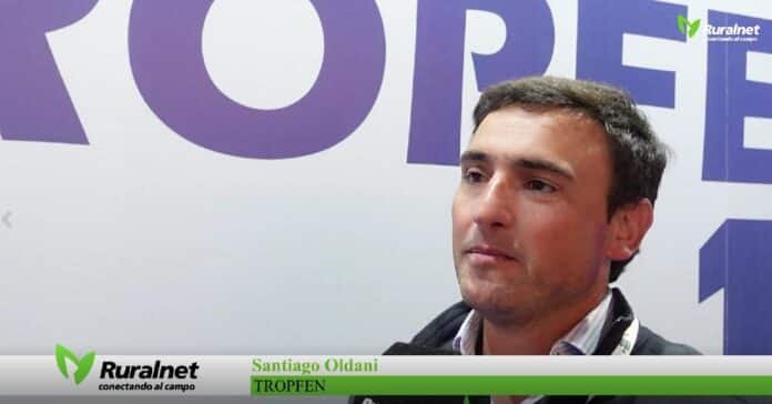 Tropfen Santiago Oldani Santiago Oldani, de Tropfen, durante una entrevista con Ruralnet en el congreso Aapresid 2026
