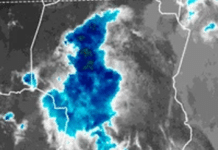 Dos avisos por tormentas fuertes y granizo alcanzan seis departamentos de Córdoba