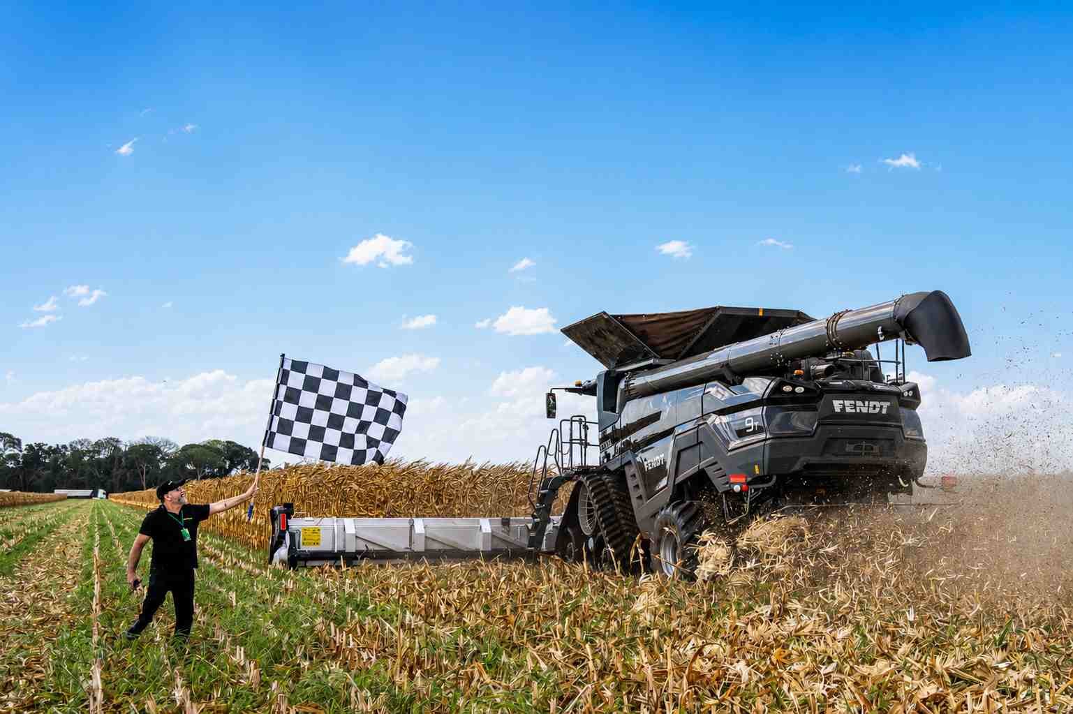 Fendt IDEAL 9T cosechó 2.599 toneladas en 24 horas