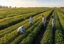 El INTA impulsa una red que comparará soja bajo un mismo protocolo Especialistas evalúan diferentes cultivares de soja en parcelas experimentales de una red regional de ensayos.