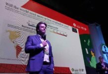 Los suelos argentinos pierden resiliencia: alertan por el déficit de fósforo Leonardus Vergütz durante una exposición sobre fósforo y resiliencia de los suelos argentinos en el Congreso Aapresid 2026.