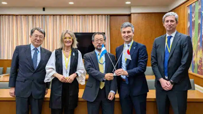 argentina-japon-acuerdo-carne-bovina Autoridades de Argentina y Japón durante una reunión bilateral vinculada al acuerdo sanitario para ampliar el acceso de la carne bovina argentina al mercado japonés.