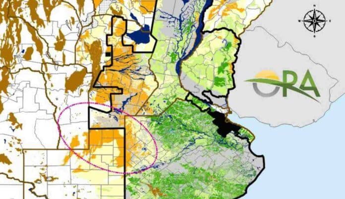 mapa-reservas-agua-suelo-20-septiembre Mapa de las reservas de agua en el suelo al 20 de septiembre, con mejores condiciones en Buenos Aires y déficit hídrico en zonas del norte y oeste argentino.