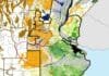 Las lluvias dejan reservas desiguales para el trigo: dónde falta agua y dónde sobra Detalle del mapa de reservas hídricas de la ORA, con menor disponibilidad de agua en Córdoba y el norte de La Pampa y mayor humedad en el norte bonaerense y el este entrerriano.